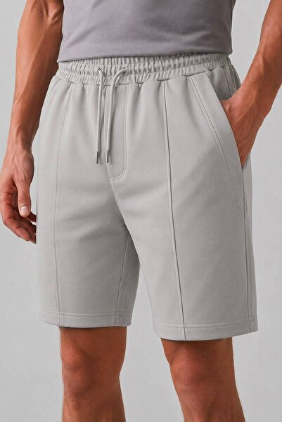 assef Men's Standard Fit Relaxed Fit 100% Cotton Soft Textured Beige Interloc...
