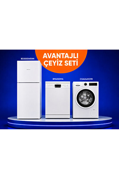 Profilo 3 Lü Çeyiz Seti (BD2055WENN - CGA242X3TR - BM620MA)