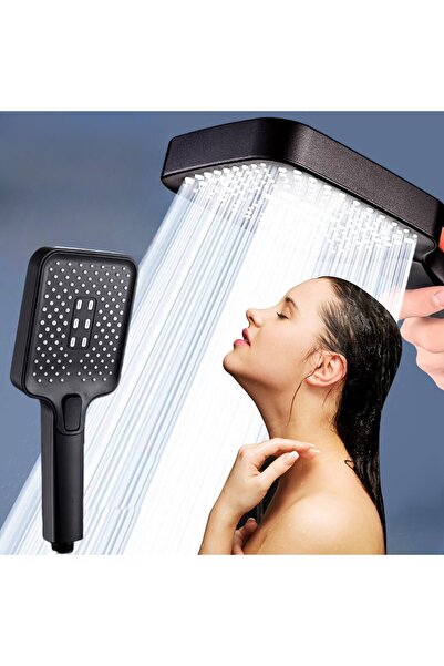 STARSTAR S Shower Head With Handheld High Pressure 3 Spray Modes Body Coverag...
