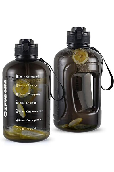 GIFUBOWA 3l Goal Large Water Bottle with Handle BPA Free Leakproof Motivation...
