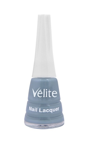 velite طلاء أظافر رقم. 554 - أزرق فولاذي مغبر