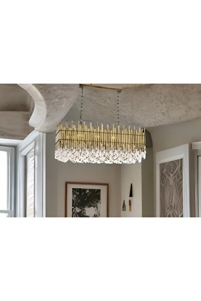 Vivense AVONNİ AV60162E100X35 ESKİTME KAPLAMA MODERN AVİZE