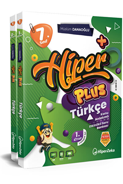 HiperZeka 2027 7. Sınıf Hiper Plus Türkçe Konu Anlatımlı & Etkinlikli Soru Ba...