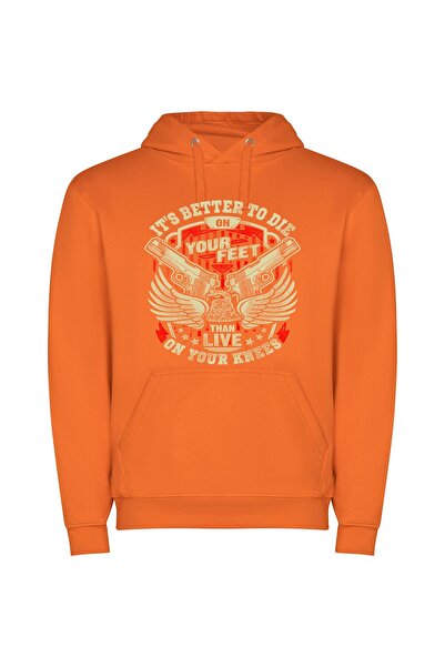 iLovePrints Defiant Freedom: Detailed Militia Φούτερ με κουκούλα σε χρώμα Πορ...