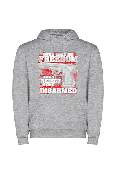 iLovePrints Silenced Freedom: Controversial Poster Φούτερ με κουκούλα σε χρώμ...