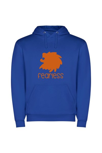 iLovePrints Fearow's Fierce Emblem Φούτερ με κουκούλα σε χρώμα Μπλε