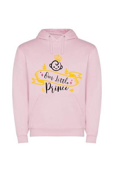 iLovePrints Regal Young Empowerment Φούτερ με κουκούλα σε χρώμα Ροζ