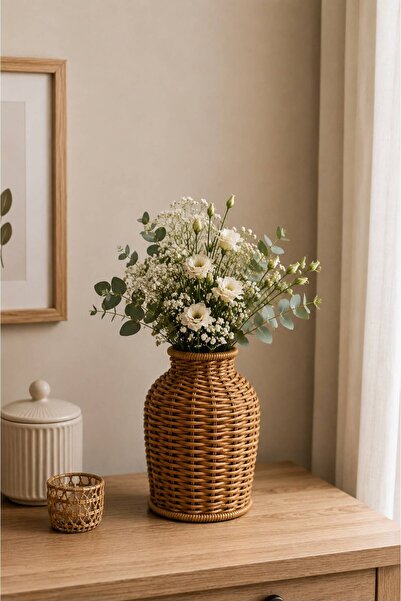 GLAMZE Rattan Vazo (16*11 cm)