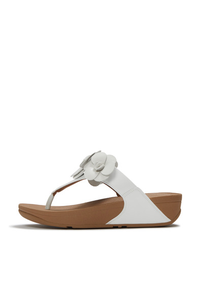 Fitflop صندل نسائي من لولو بتصميم زهرة وحزام للقدم