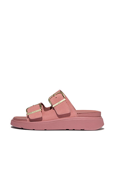Fitflop Women's Gen-FF Buckle Two-Bar Suede Slides