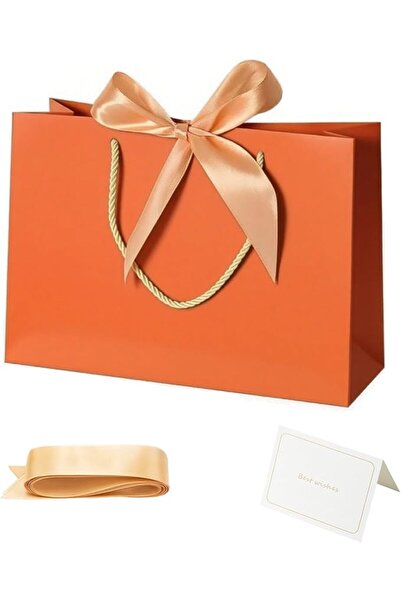 GENERAL Medium Floral Gift Bags with Handle and Cards,10PCS,32 * 10 * 25cm | ...