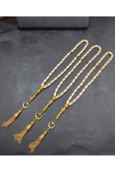 Store KAPSÜL KESİM MAYORKA İNCİ TESBİH 3 ‘LÜ