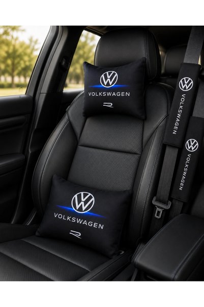 şimika tuning tuningmarketim VW R İKİLİ YASTIK VE KEMER KILIFI SETİ