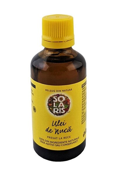 SOLARIS Ulei de nuca presat la rece, 50ml