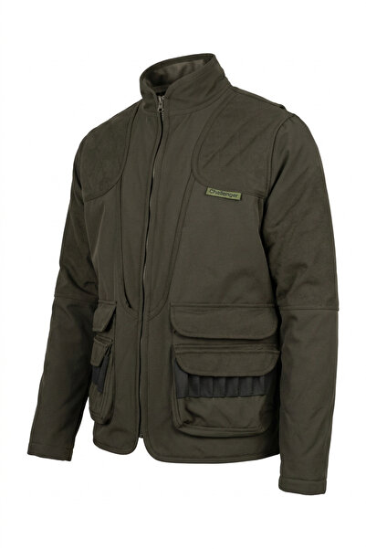 Accipiter Softshell Avcı Ceketi · 100% Su Geçirmez · Yırtılmaya Dayanıklı · Nefes Alır · Sessiz Yumuşak Kumaş · Haki - 251 001