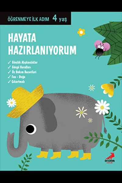 Erdem Yayınları الاستعداد للحياة - الخطوة الأولى للتعلم (العمر 4)