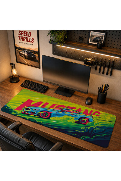 RUGRUMBA DRW1008 40x90cm Gaming Player XL Mousepad cu margini cusute, dimensi...