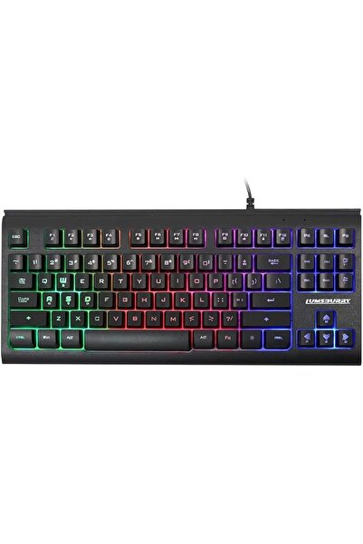 GENERAL Lumsburry Computer Keyboard, 87 Keys Compact Wired USB Keyboard | 75%...