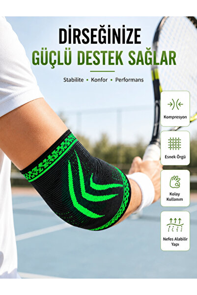 ARMÜZ Compression Elbow Brace Sports Elbow Support for Fitness Tennis Basketb...