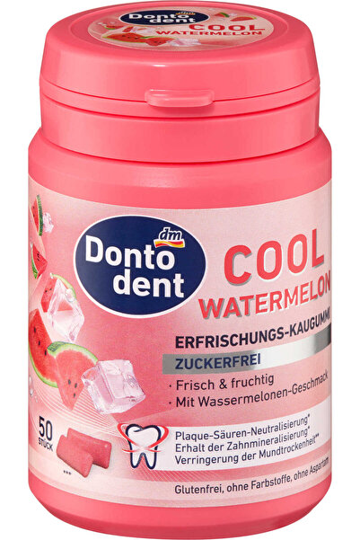 OEM Cool Watermelon chewing gum, 50 pieces