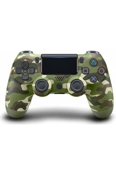 OEM Ασύρματο χειριστήριο Doubleshock για PS 4 Πράσινο Καμουφλάζ
