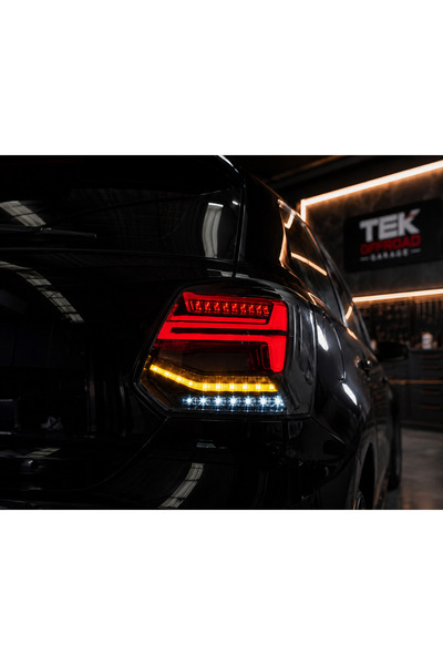 TEK OFFROAD GARAGE POLO 2010-2017 IÇIN UYUMLU Q2 LED STOP (SMOKE)