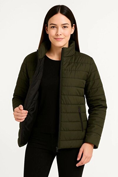 Mariposa Secret Women's Bomber Coat Water Repellent Quilted Lined Jacket with...