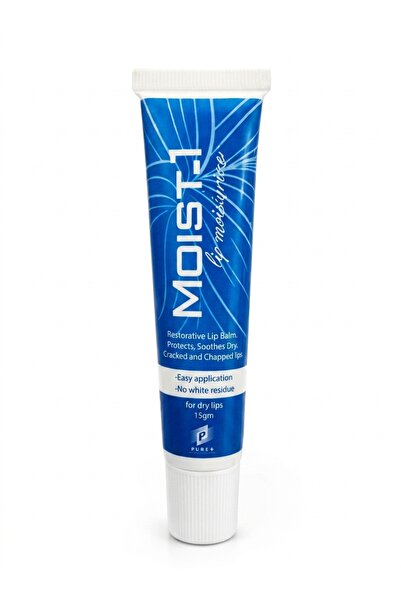 Bexer Pharmaceutical مرطب شفاه MOIST-1 15 جرام، بلسم شفاه مرمم للشفاه الجافة ...