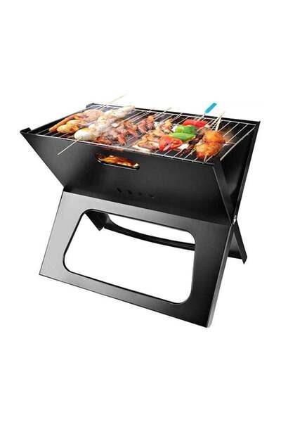 Biki Charcoal Barbecue Grill Black 48x31x40cm