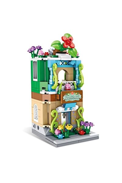 PANLOS Τουβλάκια Κατασκευών 657037 Street View Flower Shop για 6+ Ετών 280τμχ