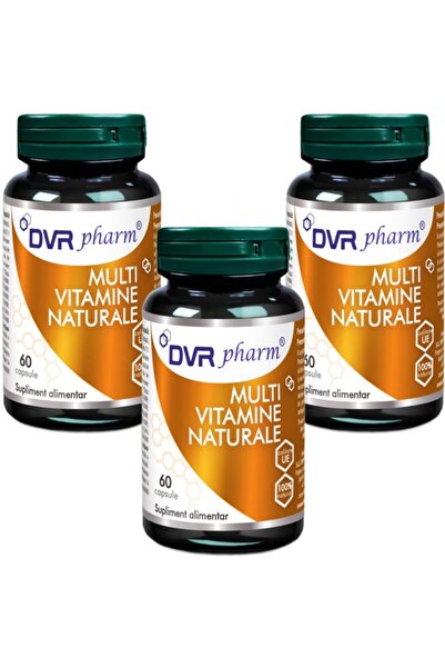 DVR Pharm Pachet MultiVitamine Naturale extracte standardizate Puritate Biodi...
