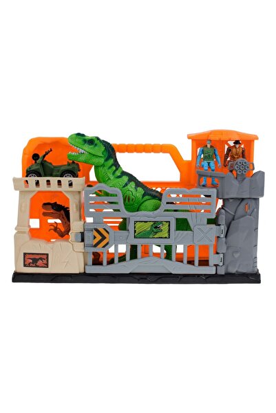 OEM Set de joacă Parc de Dinozauri cu Sunete, Lumini și Figurine - 3 Baterii ...