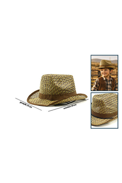 Marsilyan Foter No-8 Plastic Children's Straw Cowboy Hat Any Color Will Be Se...