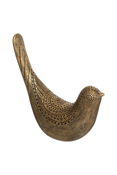 Atmosphera Statuetă "Pasăre" - Aur, H.17 cm