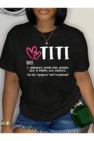 NOURAM 100% Cotton Definition Shirt Best Aunt Ever Gifts Auntie Tshirts T-Shi...