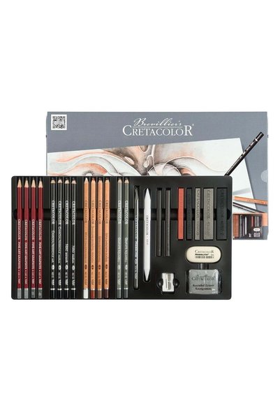 CretaColor Teachers Choice Advanced Drawing Set Profesyonel Çizim Seti Metal ...