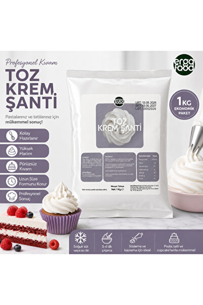 Toz Krem Şanti 1 Kg