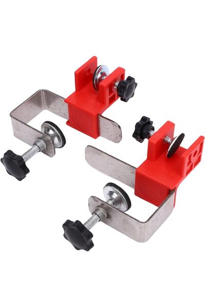 STARSTAR 1 pair of drawer mounting clips, adjustable stainless steel drawer t...