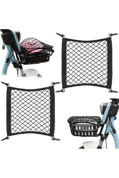 Morvena Picks Accesorii pentru Bicicletă Plasa Bagaj 2 Bucuri – Plasa de depo...
