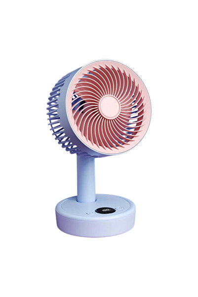 Morvena Picks Ventilator de birou, mini ventilator electric portabil pentru d...