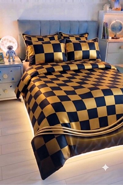 Elmas Dizayn 160X240 cm Youth Boy's Bedding Set Organic Cotton Satin Luxury P...
