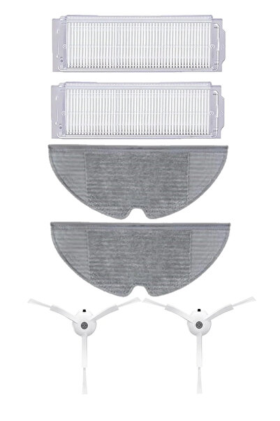 LİN GRUP Set de 6 piese de schimb compatibile cu aspiratorul robot Xiaomi Vac...