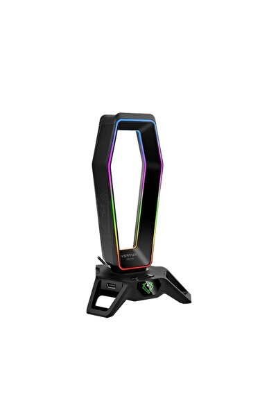 VERTUX HexaRack Gaming Headphone Stand with Immersive 7.1 Audio Ports