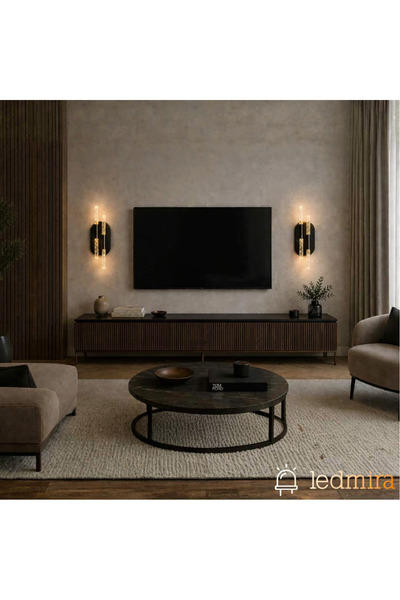Ledmira Bubble Çiftli 16W LED Duvar Apliği Modern Dekoratif İç Mekân Aydınlatma