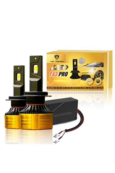 TOBYS مصابيح أمامية LED طراز T43 MAX 9006 من توبي