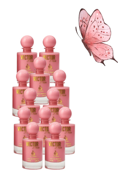 Arruinada 12 قطعة من عطر فيكتور ديزاير الوردي 100 مل