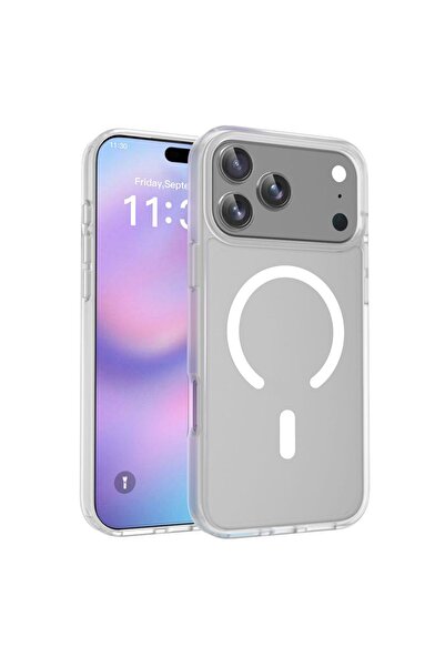 OEM Θήκη Τηλεφώνου για Apple iPhone 17 Pro Max 6.9 " Κρυστάλλινη Διαφανής Υβρ...