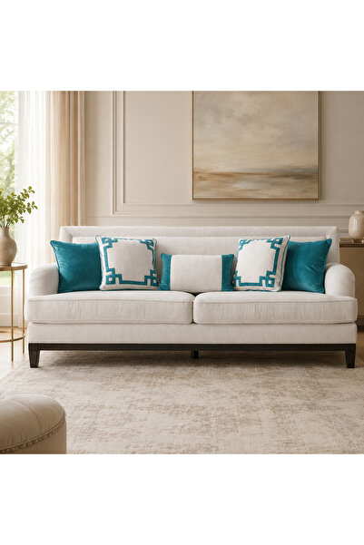 Roots Furniture Elevated Greek Off-White Sofa