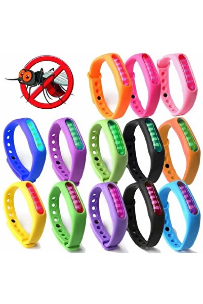 DAVIDAMI CONCEPT Set 10 Bratari anti Tantari si Insecte din Silicon cu Uleiur...