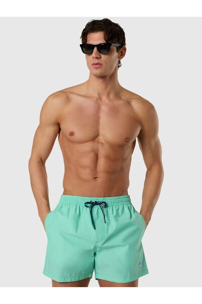 North Sails Core Regular Fit Bağcıklı Basic Volley Erkek Deniz Şortu